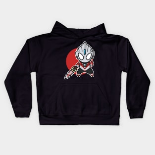 Ultraman Orb Orb Origin Chibi Style Kawaii Kids Hoodie